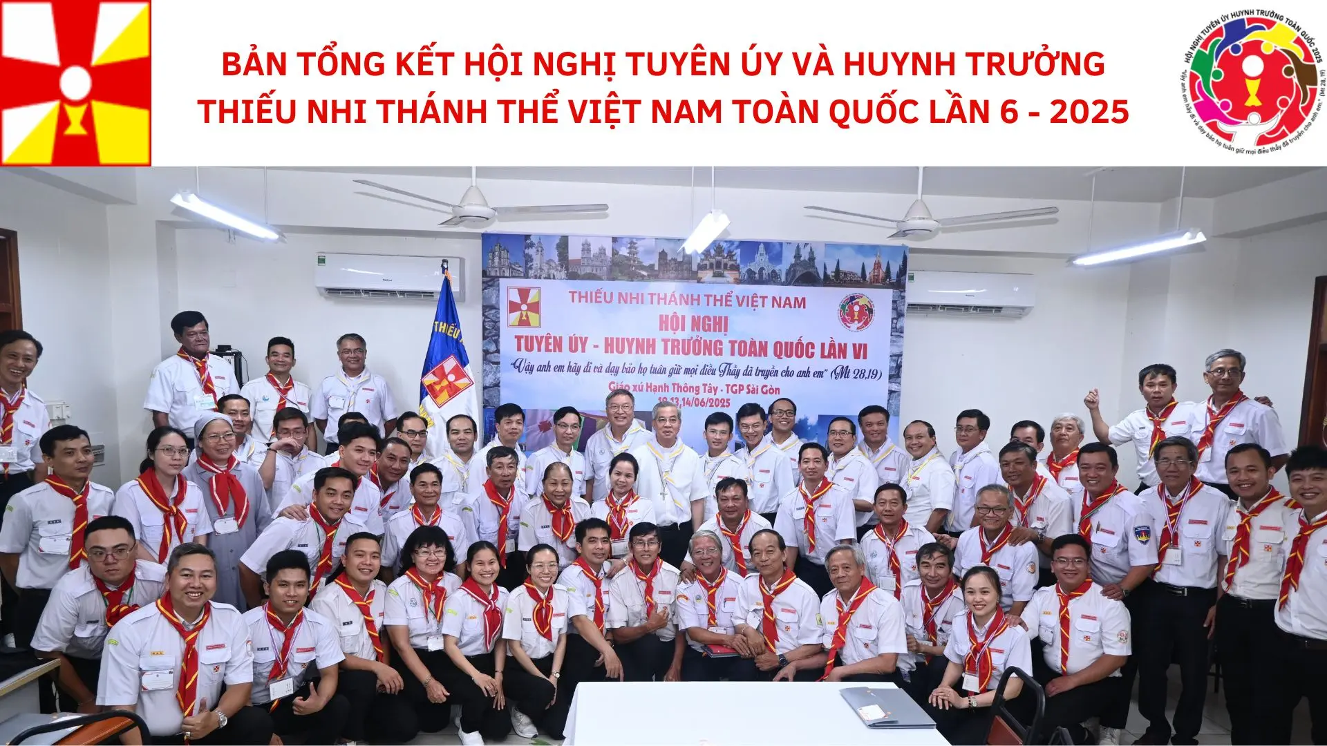 Bản tổng kết Hội nghị Tuyên úy và Huynh trưởng Thiếu nhi Thánh Thể Việt Nam toàn quốc